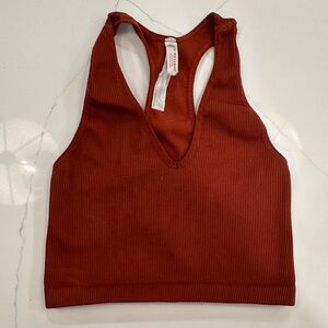 Free People/FP movement bra top - burnt orange